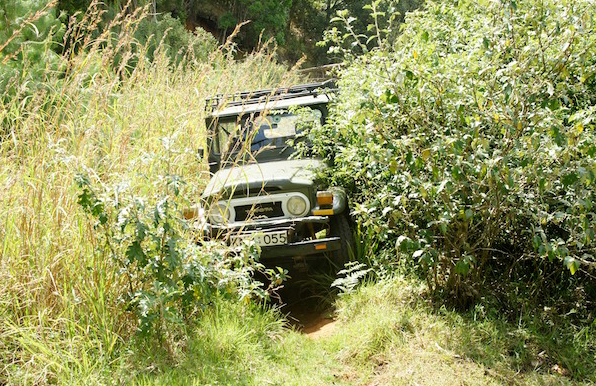 The jeep - photo courtesy of Richard Trillo