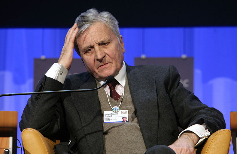 Jean Claude Trichet  -  photo by Monika Flueckiger