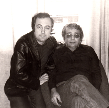 Faradzh Karaev with his father Kara Karaev
