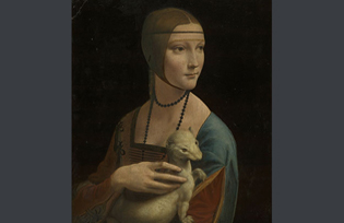 "Lady with the Ermine" by Leonardo da Vinci