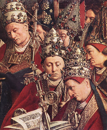 The Christian martyrs : detail