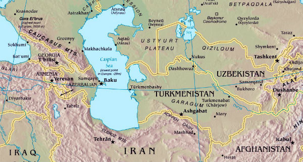 Caspian Sea region