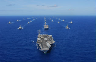 US Navy near Hawaii