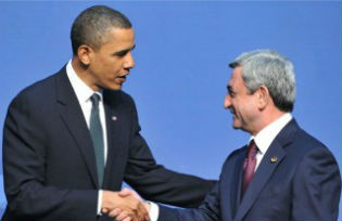 President Obama and Armenian President Serzh Sargsyan
