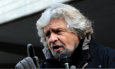 Italian political activist, Beppe Grillo