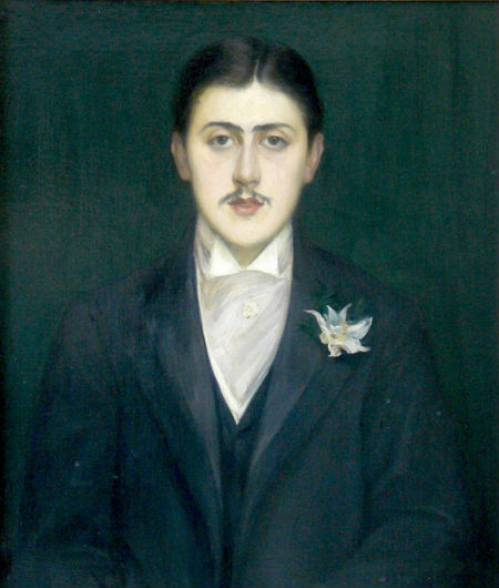 Portrait of Marcel Proust painted by Jacques-Émile Blanche in 1892, when Proust was 21 years old