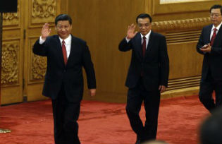 Xi Jinping,  President of the People's Republic of China  and Li Keqiang current Premier of the People's Republic of China