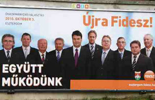 Fidesz electoral poster