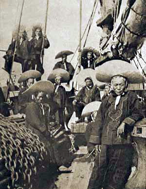 Early photograph of Chinese pirates