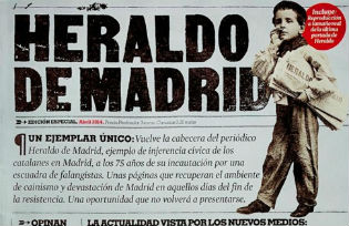 The commemorative issue of the Heraldo de Madrid