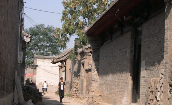 Street in Pingyao, Shanxi province.