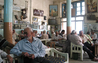 The old Shabandar cafe in Baghdad