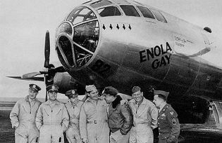 Enola Gay and its flight crew