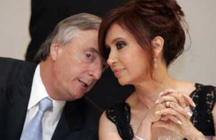 Néstor Kirchner and Cristina Fernández de Kirchner