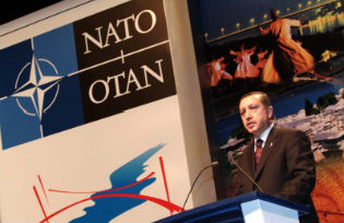 President Erdogan at NATO
