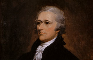Alexander Hamilton - portrait by John Trumbull - 1806