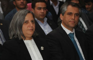 A court in Diyarbakir, southeast Turkey, arrested Gultan Kisanak and Firat Anli, the co-mayors of the province late on Oct. 30
