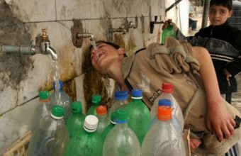 95% of water from the aquifers in Gaza is not fit for human consumption and requires treatment.
