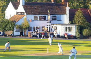 A village cricket match