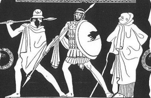 Odysseus, Agamemnon and Thersites