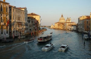 The Grand Canal and Santa Maria della Salute from the Accademia Bridge - Photo Allston Mitchell The Grand Canal and Santa Maria della Salute from the Accademia Bridge - Photo Allston Mitchell