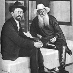 Tolstoy and Chekhov at Yasnaya Polyana