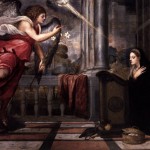 The Annunciation by Vecellio Tiziano (1535)