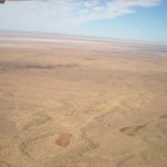 Central Australia in flood