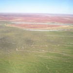 Central Australia in flood