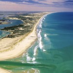 The Coorong at the mouth of the Murray River in South Australia
