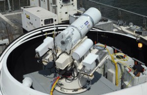 US Navy laser weapon system