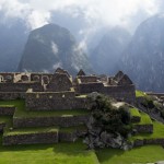 Close-up of Peru's Machu Picchu the 15th-century Inca site located 2,430 metres above sea level. Photo © Gianni Bernacchia