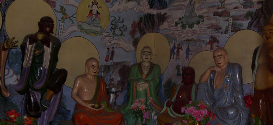 Gods and Demons in the museum in Pingyao.