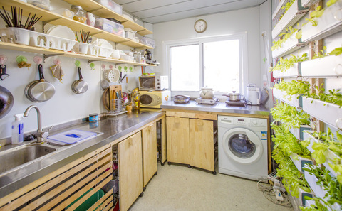 Life in a shipping container in Beijing