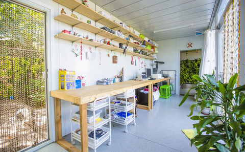 Life in a shipping container in Beijing