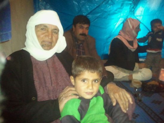 My hosts in the hangar