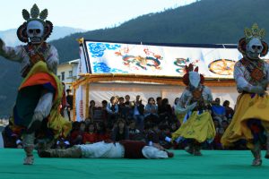 Handel's Acis and Galatea performed in Bhutan. Lord of the Cremation Dance (Thimphu October 2013)